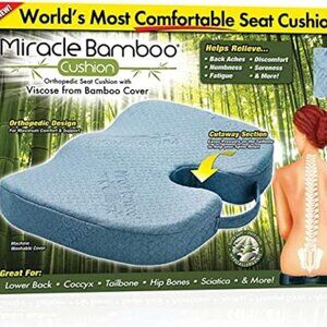 Miracle Bamboo Orthopedic Seat Cushion